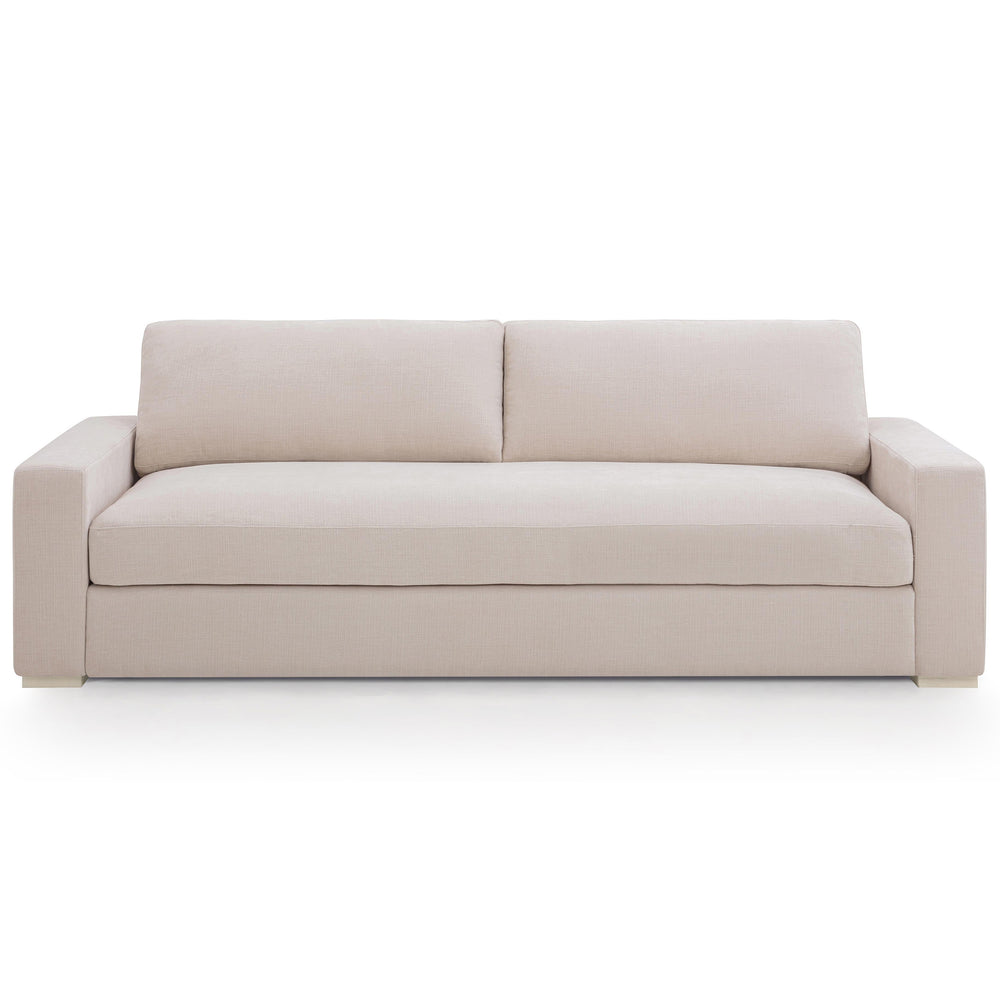 Beckham 96" Sofa, Cream