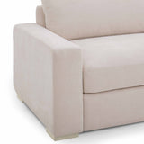 Beckham 96" Sofa, Cream