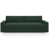 Beckham 96" Sofa, Green