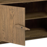 Bedford Bookcase, Warm Natural Oak by Four Hands-Furniture - Storage-High Fashion Home