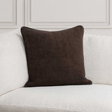 Bedford Linen Pillow, Ganache