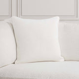 Bedford Linen Pillow, Ivory