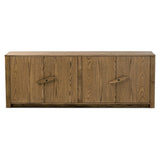 Bedford Media Console, Warm Natural by Four Hands-Furniture - Storage-High Fashion Home
