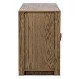 Bedford Media Console, Warm Natural by Four Hands-Furniture - Storage-High Fashion Home