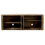 Bedford Media Console, Warm Natural by Four Hands-Furniture - Storage-High Fashion Home