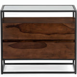Bedford Nightstand, Mud Brown