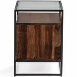 Bedford Nightstand, Mud Brown