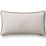 Belcourt Floral Pillow, Olive Green-Accessories-High Fashion Home
