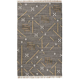 Belfast Caviar Rug, Black Multi-Rugs1-High Fashion Home