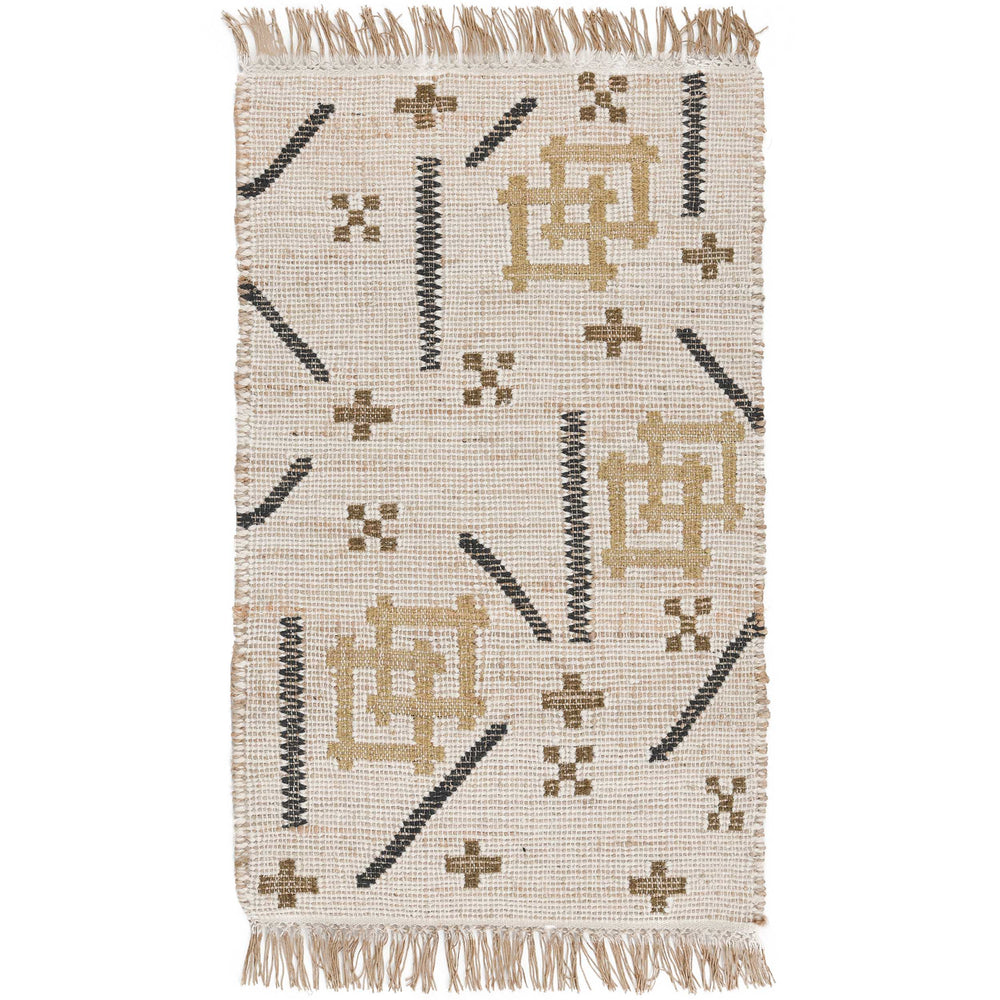 Belfast Caviar Rug, Ivory Multi-Rugs1-High Fashion Home