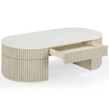 Bella Large Storage Coffee Table,Cream-Furniture - Accent Tables-High Fashion Home