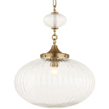 Bellaire 1 Light Pendant, Clear-Lighting-High Fashion Home