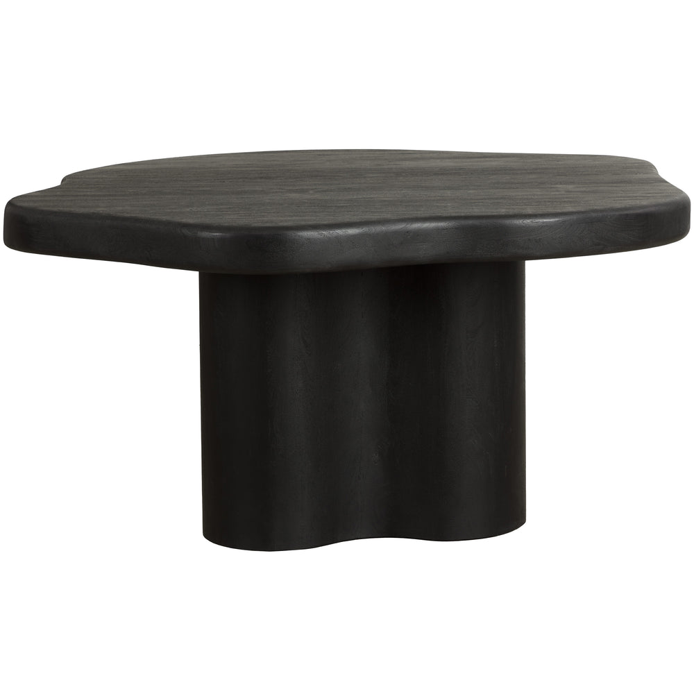 Bellona Dining Table, Coal Black-Furniture - Dining-High Fashion Home