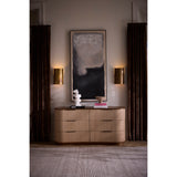 Belmont 6 Drawer Dresser, Warm Oak-Furniture - Bedroom-High Fashion Home