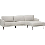 Benedict 2 Piece Sectional, Helio Oyster-Furniture - Sofas-High Fashion Home