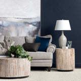 Bengal Manor Cocktail Table, White Wash-Furniture - Accent Tables-High Fashion Home
