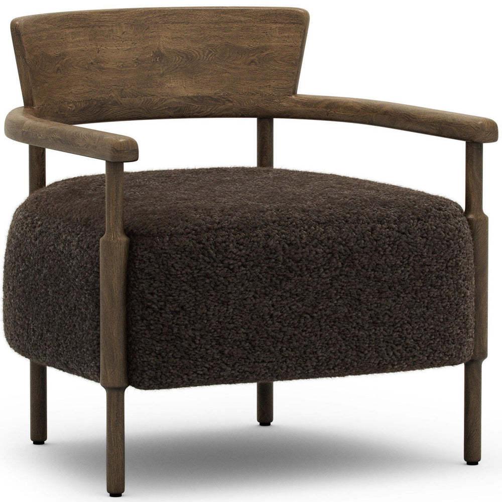 Bennett Chair, Cocoa by Amber Lewis x Four Hands-Furniture - Chairs-High Fashion Home