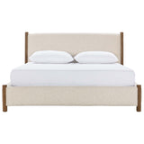Bennington Bed, Dusty Beige-Furniture - Bedroom-High Fashion Home