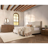 Bennington Bed, Dusty Beige-Furniture - Bedroom-High Fashion Home