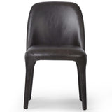 Bensen Leather Dining Chair, Sonoma Black, Set of 2