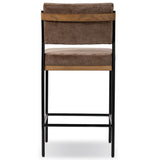 Benton Bar & Counter Stool, Altair Mushroom by Four Hands