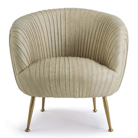 Beretta Leather Chair, Cappuccino