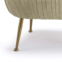 Beretta Leather Chair, Cappuccino