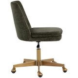Berget Office Chair, Bergen Olive-Furniture - Office-High Fashion Home