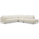 Berkeley 4 Piece Sectional, Lila Linen
