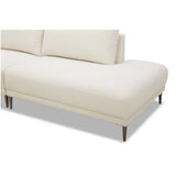 Berkeley 4 Piece Sectional, Lila Linen