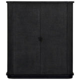 Berlin Cabinet, Black Linen by Four Hands