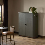 Berlin Cabinet, Dark Green by Four Hands-Furniture - Storage-High Fashion Home