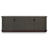 Berlin Media Console, Dark Green by Four Hands-Furniture - Storage-High Fashion Home