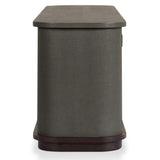 Berlin Media Console, Dark Green by Four Hands-Furniture - Storage-High Fashion Home