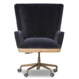 Bernardo Desk Chair, Monte Navy by Four Hands-Furniture - Office-High Fashion Home