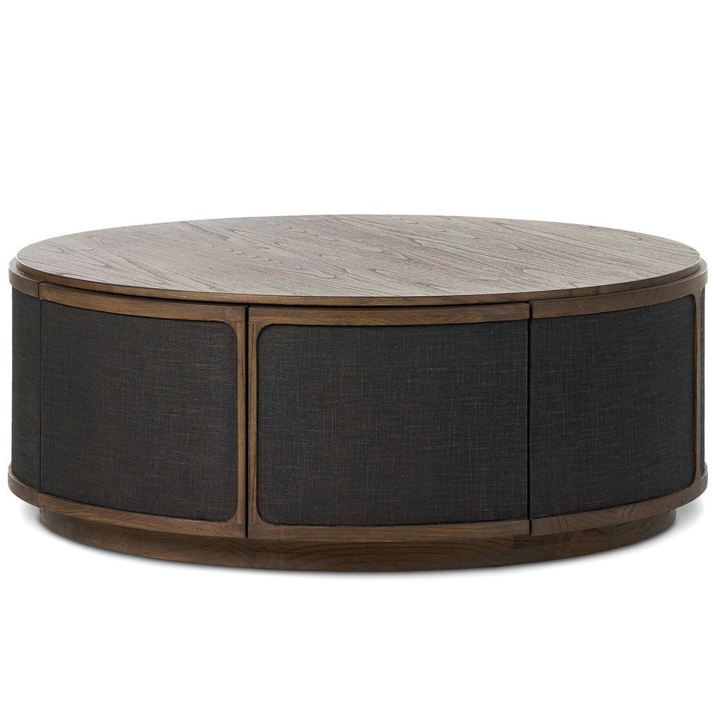 Bertie Coffee Table, Saddle Brown by Four hands-Furniture - Accent Tables-High Fashion Home