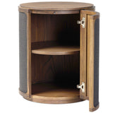 Bertie End Table, Saddle Brown by Four Hands-Furniture - Accent Tables-High Fashion Home