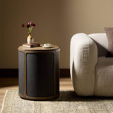 Bertie End Table, Saddle Brown by Four Hands-Furniture - Accent Tables-High Fashion Home