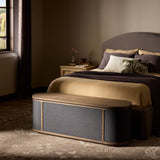 Bertie Trunk, Saddle Brown by Four Hands-Furniture - Bedroom-High Fashion Home