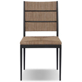 Beryl Dining Chair, Dark Gunmetal, Set of 2 by Four Hands-Furniture - Dining-High Fashion Home