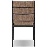 Beryl Dining Chair, Dark Gunmetal, Set of 2 by Four Hands-Furniture - Dining-High Fashion Home