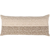 Beryl Lumbar Pillow, Cocoa Brown-Accessories-High Fashion Home