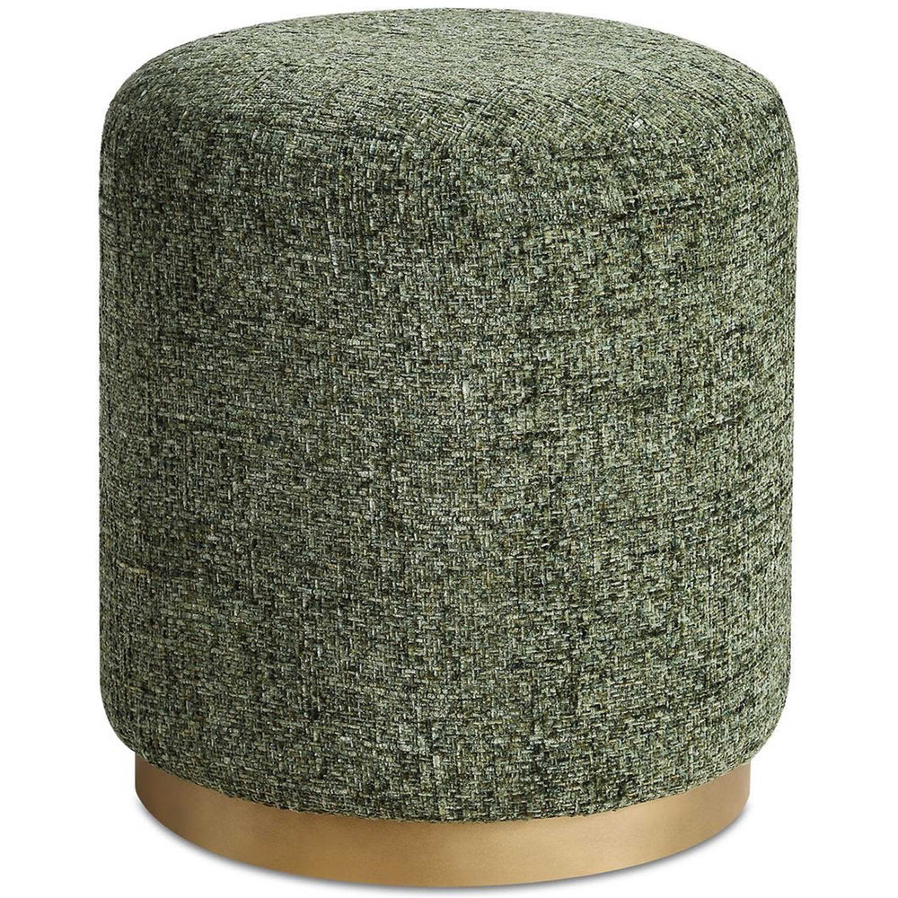 Beth Ottoman, Green-Furniture - Benches-High Fashion Home