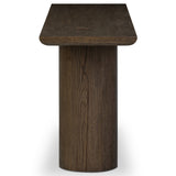 Bevie Console Table, Brown Oak by Four Hands-Furniture - Accent Tables-High Fashion Home