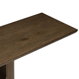 Bevie Console Table, Brown Oak by Four Hands-Furniture - Accent Tables-High Fashion Home