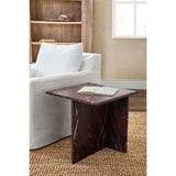 Bexly Square End Table, Red