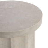 Bibi Drink Table, Cream by Four Hands-Furniture - Accent Tables-High Fashion Home