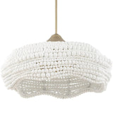 Biddeford 5 Light Pendant, Matte White-Lighting-High Fashion Home