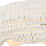 Biddeford 5 Light Pendant, Matte White-Lighting-High Fashion Home