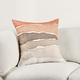 Bikram Pillow, Terracotta-Accessories-High Fashion Home